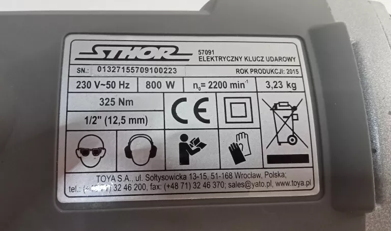 KLUCZ UDAROWY DO KÓŁ STHOR 57091