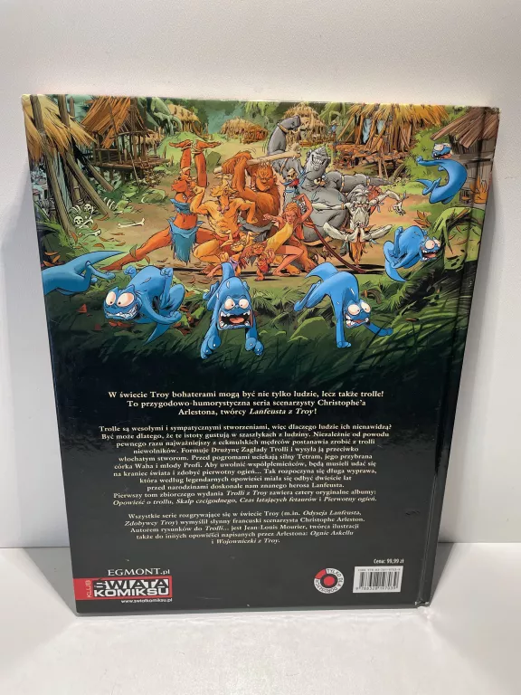KOMIKS TROLLE Z TROY TOM 1-4