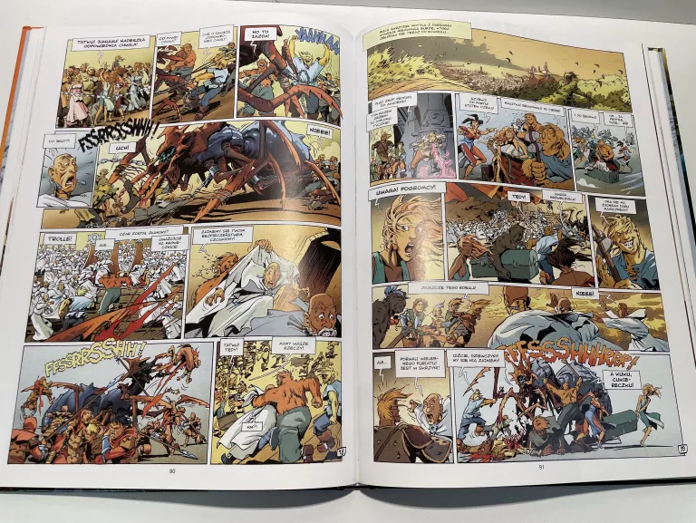 KOMIKS TROLLE Z TROY TOM 1-4