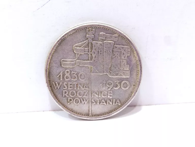 MONETA 1830-1930 W SETNĄ ROCZNICE POWSTANIA 5 ZŁ