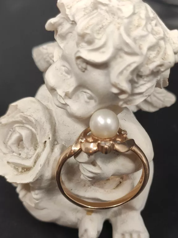 zloty-pierscionek-585-z-perla-250g-rozmiar-14-slowackiego-4-walbrzych-sj