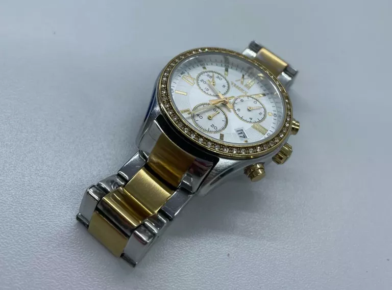 ZEGAREK TIMEX SREBRNO ZŁOTY TW2P67000