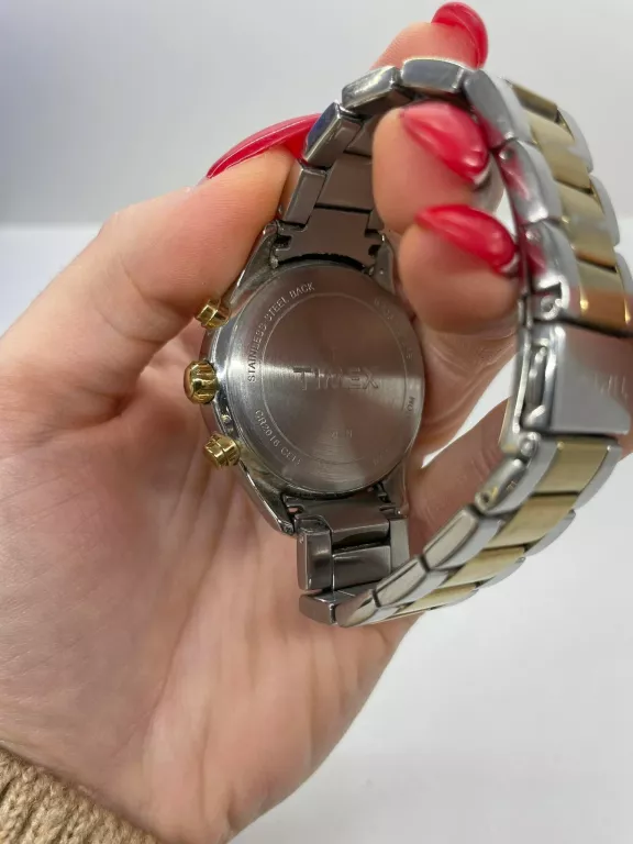 ZEGAREK TIMEX SREBRNO ZŁOTY TW2P67000