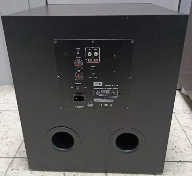 SUBWOOFER AKTYWNY STX A 138