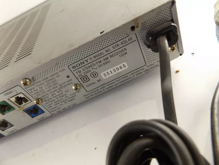 SONY STR-KSL40 AMPLITUNER KINA DOMOWEGO