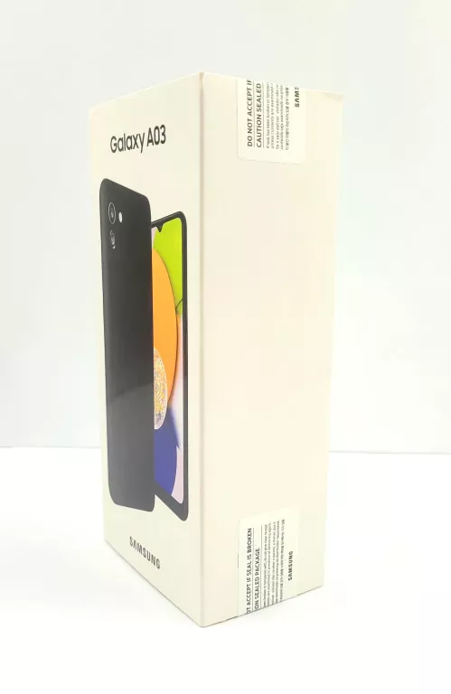 SAMSUNG GALAXY A03 3GB/ 64GB KOMPLET FABRYCZNY