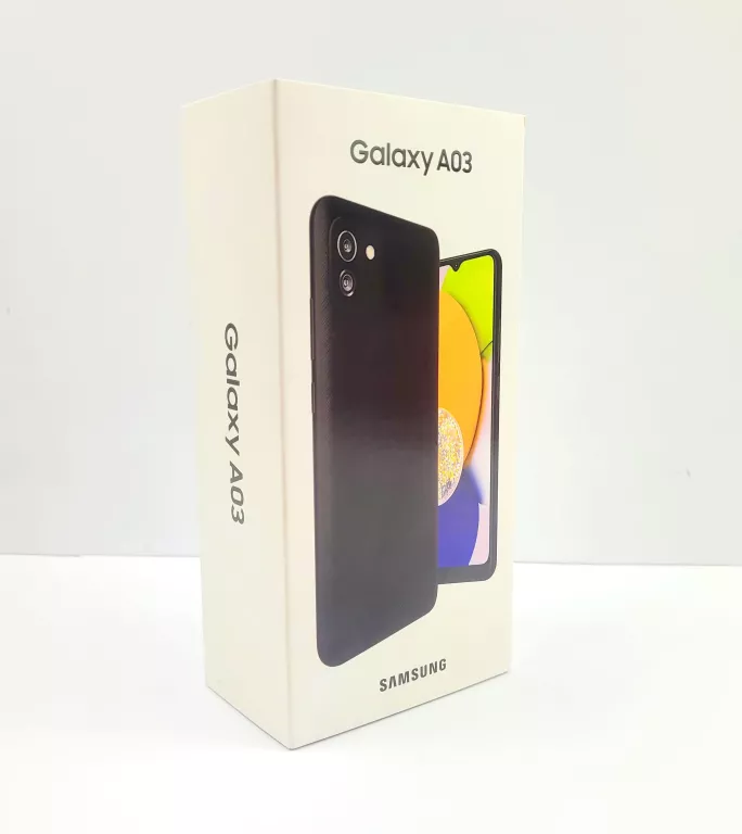 SAMSUNG GALAXY A03 3GB/ 64GB KOMPLET FABRYCZNY