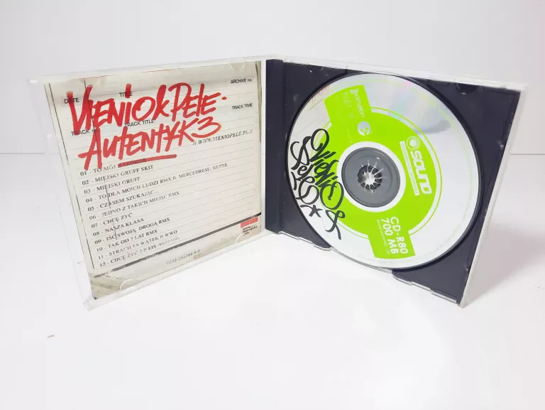 PLYTA CD VIENIO PELE AUTENTYK