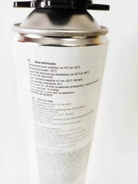 PIANA MONTAŻOWA PISTOLETOWA HAUSSEN 750ML