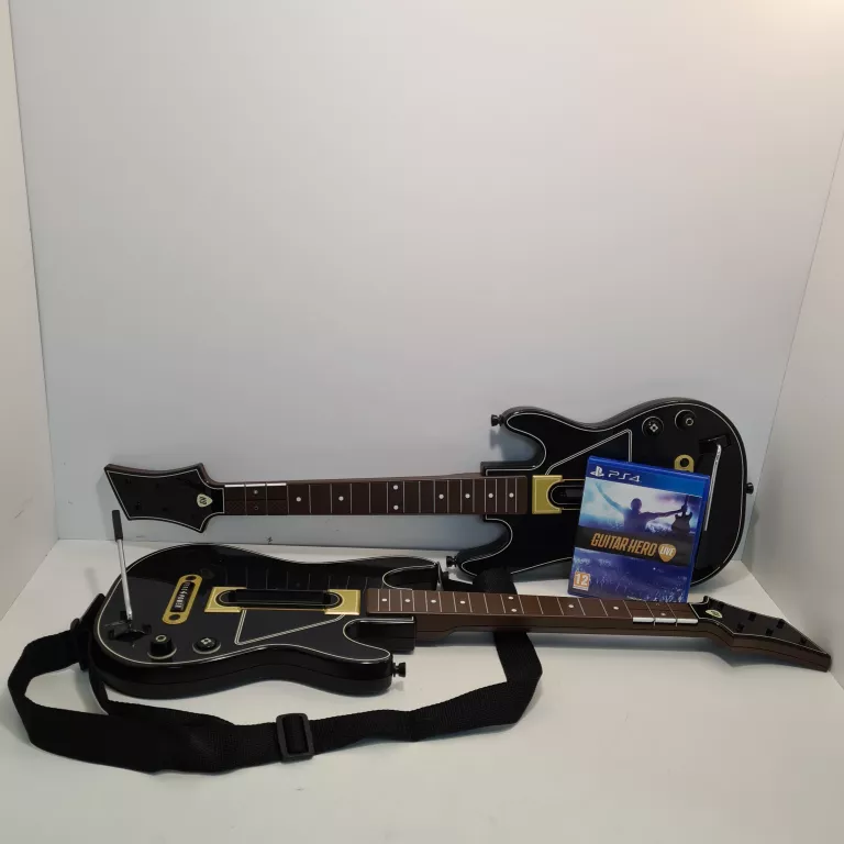 GUITAR HERO LIVE PS4 2 X GITARA + GRA LICYTACJA