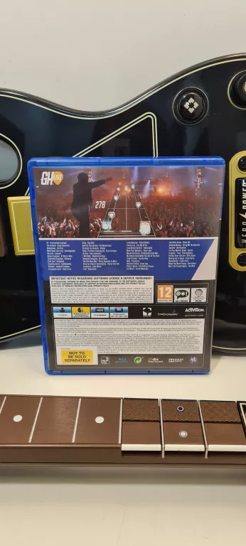 GUITAR HERO LIVE PS4 2 X GITARA + GRA LICYTACJA