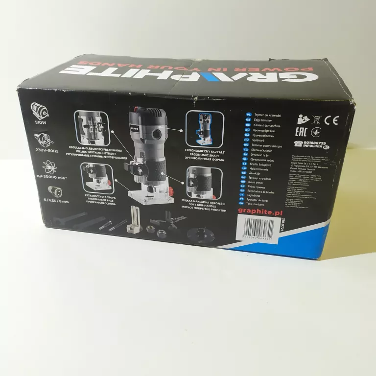 FREZARKA KRAWĘDZIOWA GRAPHITE 59G718