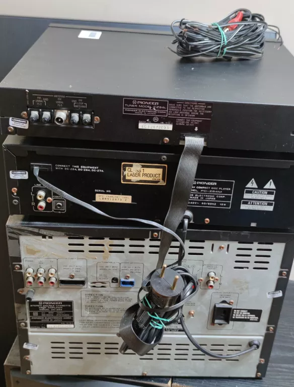 ZESTAW PIONEER DC-Z94 PQ-Z73T F-Z94 Z KOLUMNAMI