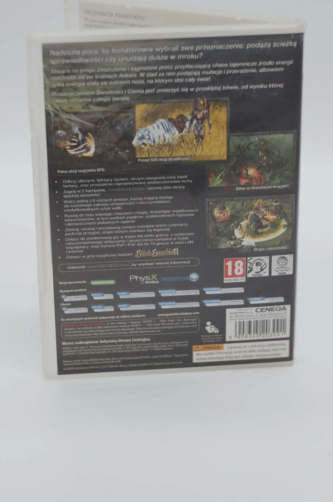 gra-pc-sacred-2-fallen-angel-stan-uzywany
