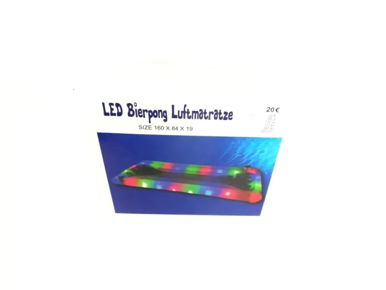 MATERAC NADMUCHIWANY TEDI LED 160X84X19