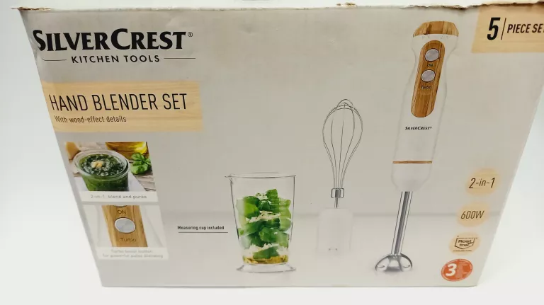 BLENDER 2 W 1 SILVERCREST 600W JAK NOWY