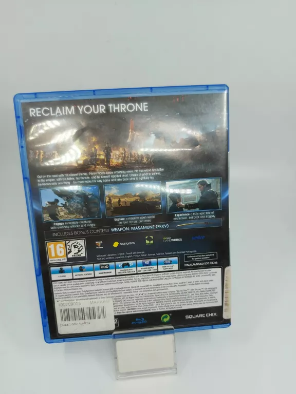 GRA NA PS4 - FINAL FANTASY XV  [200105014]