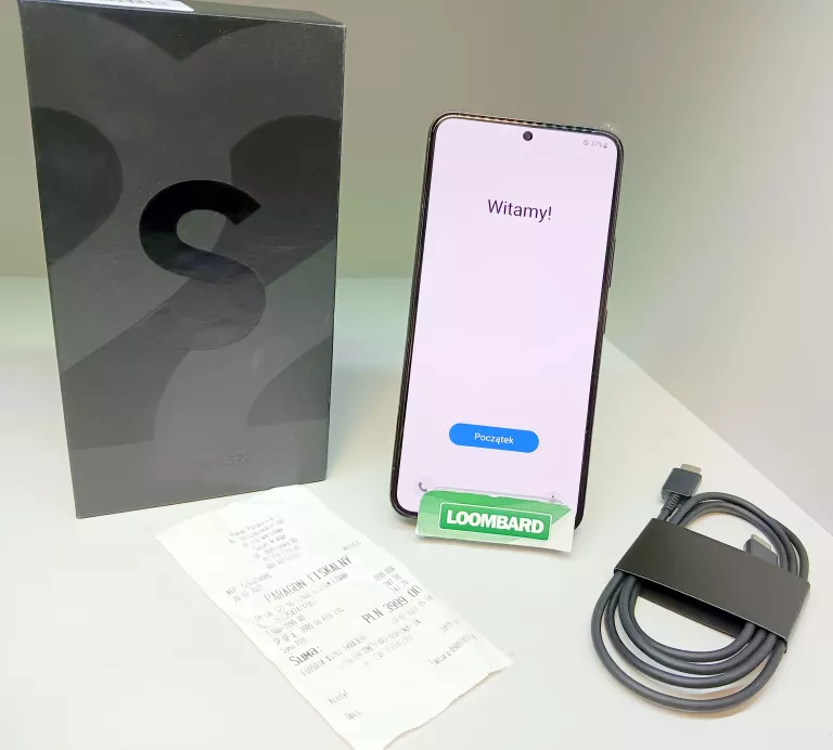 TELEFON SAMSUNG S22 IGŁA FOLIA Z ORANGE PARAGON