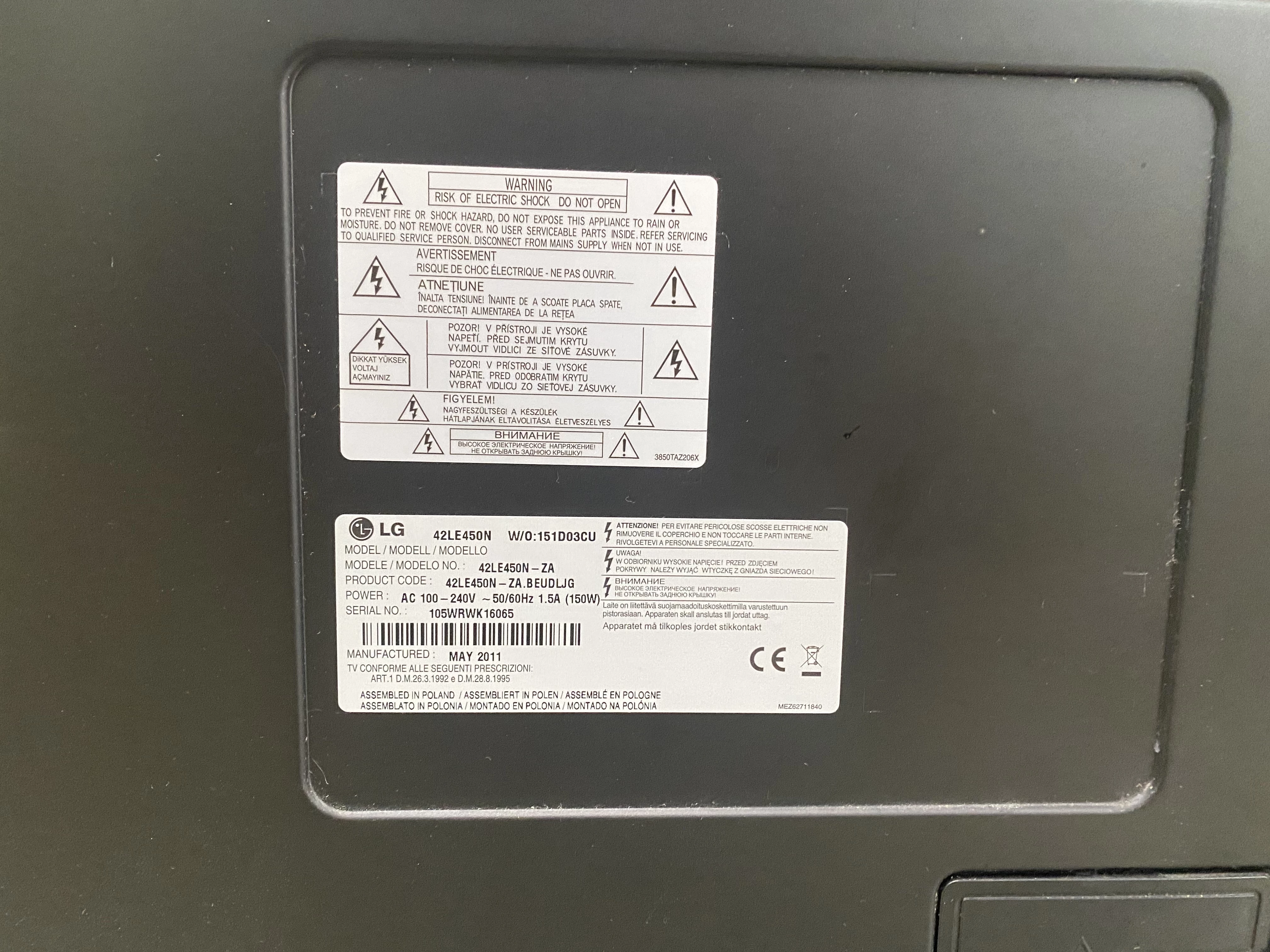 telewizor-lg-42le4500-stan-uzywany