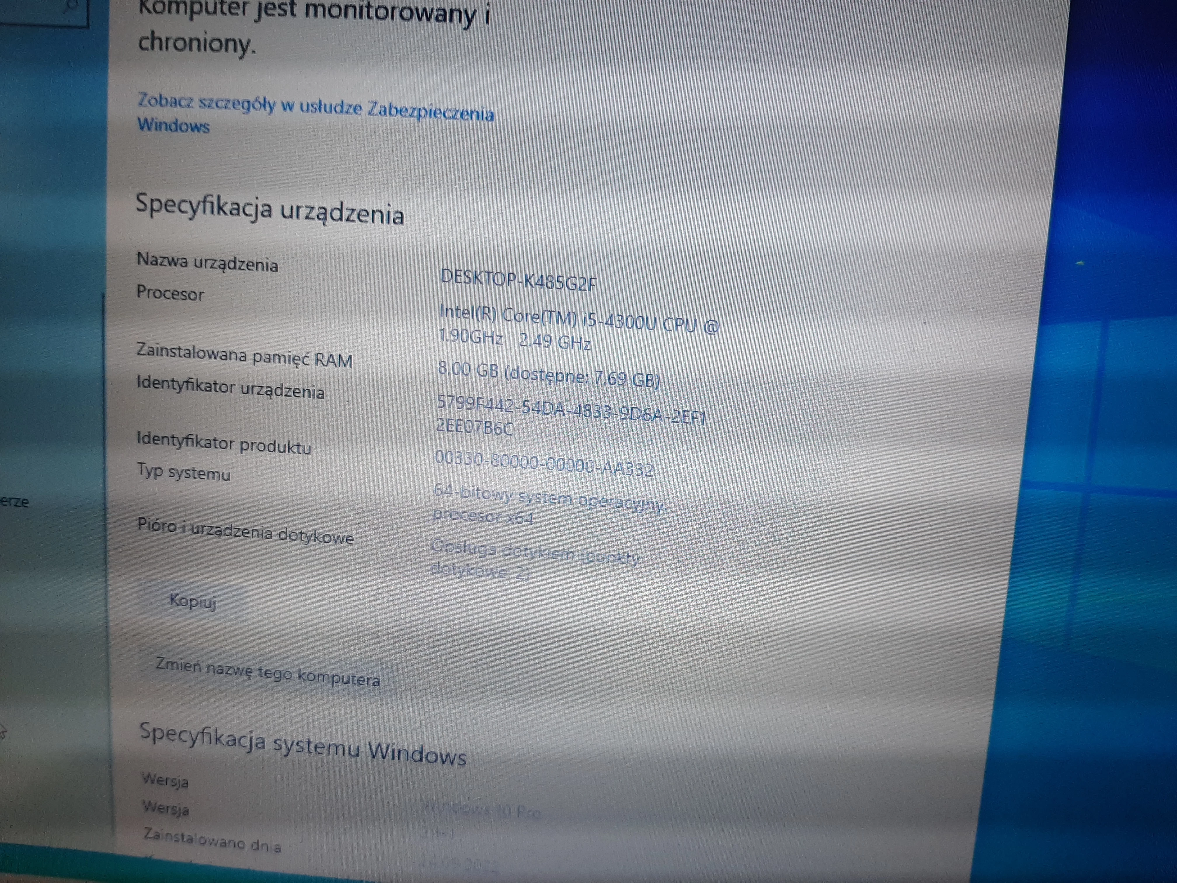 laptop-lenovo-t440-i5-8gb-256gb-ssd-win-10-pro-pojemnosc-dysku-256