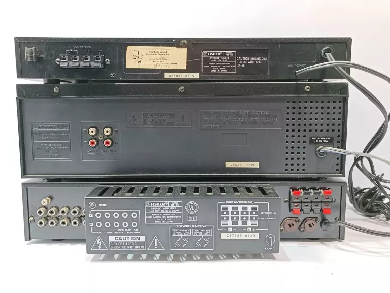 TUNER FM FISHER FM-39/ FISHER CA-39/FISHER CR-W34