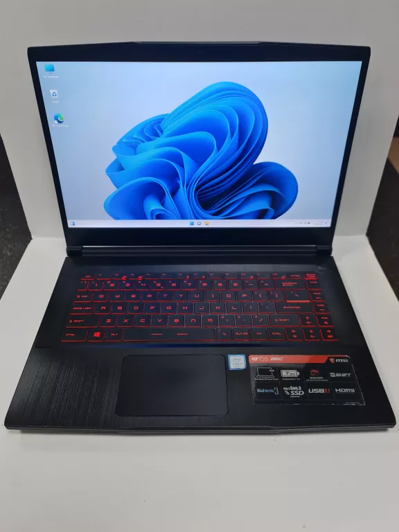 LAPTOP MSI GF63 8RC I7 / 8GB / 256GB / GTX1050