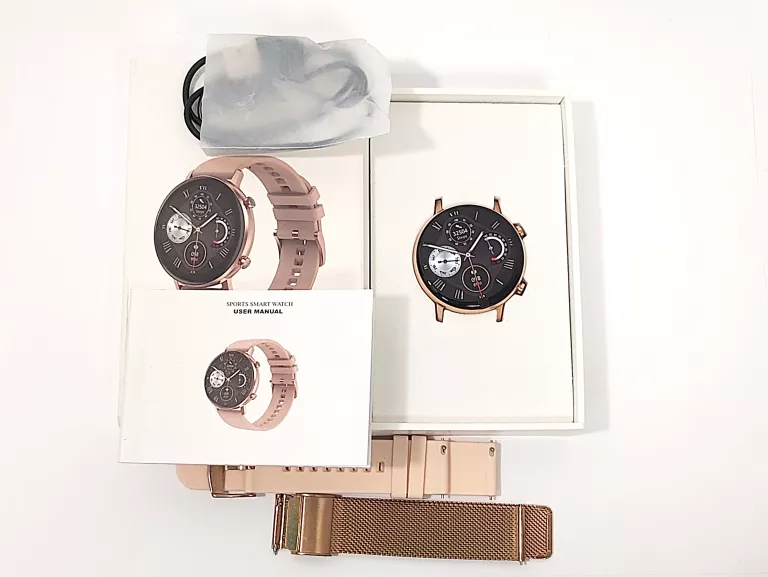 ZEGAREK DAMSKI SMARTWATCH DT96 KOMPLET