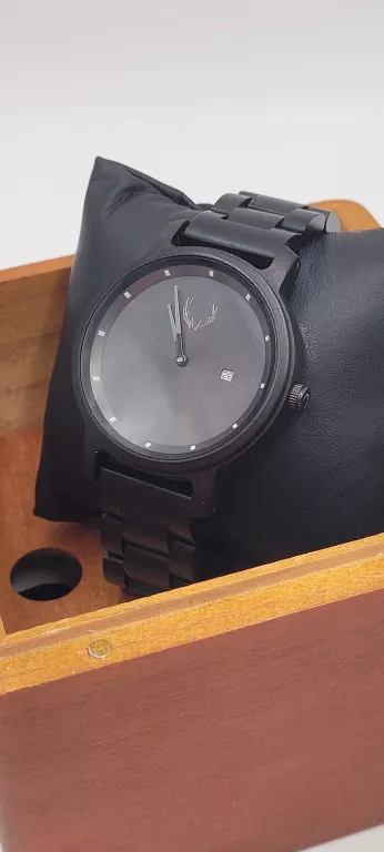 zegarek-drewniany-woodison-wood-watch-heban-stan-uzywany