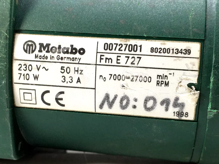 FREZARKA METABO FME 727 710W 7-27KRPM (00727001)