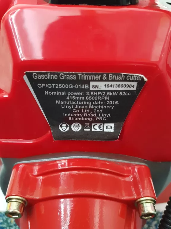 KOSA SPALINOWA GARDEN FIELD GF/GT2500G-023J