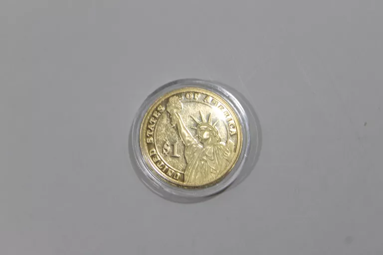 MONETA JAMES MADISON 24K NOMINAŁ 1$ CERTYFIKAT