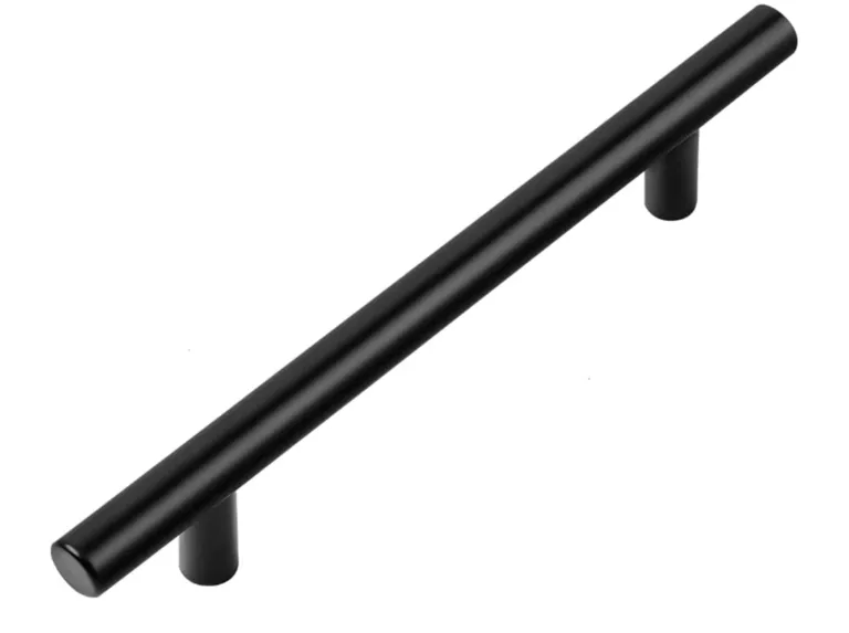 UCHWYT MEBLOWY RELINGOWY CZARNY 15 CM