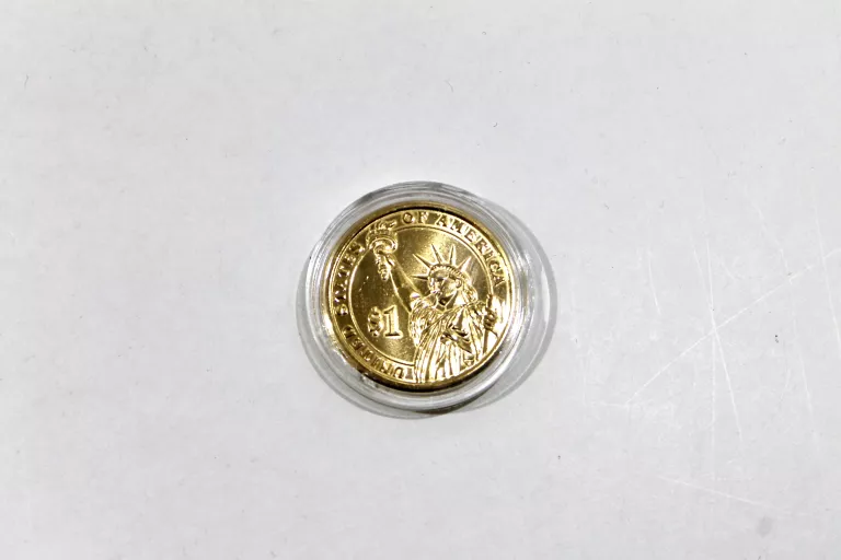 MONETA WILLIAM HOWARD TAFT 24K 1$ CERTYFIKAT