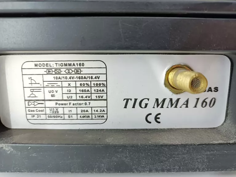 SPAWARKA INWERTOROWA GAZ TIG MMA160