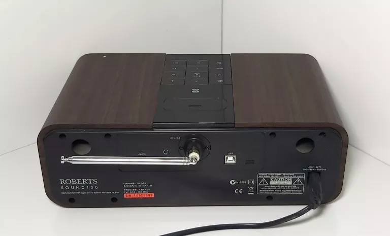 ROBERTS SOUND 100 CD RADIO DAB IPOD DOCK Z PILOTE