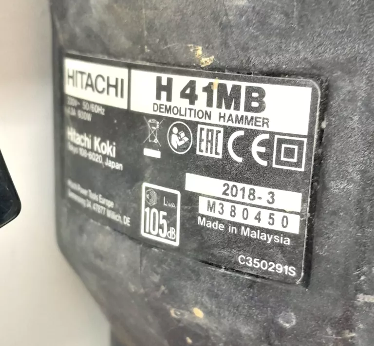 MŁOT UDAROWY HITACHI H41MB WALIZKA