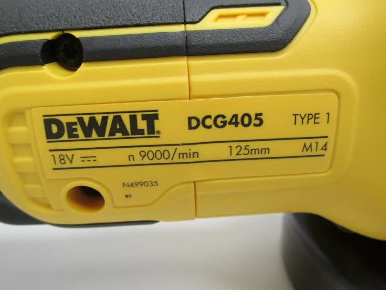 JAK NOWA SZLIFIERKA DEWALT DCG405 +1BAT 5AH GWAR