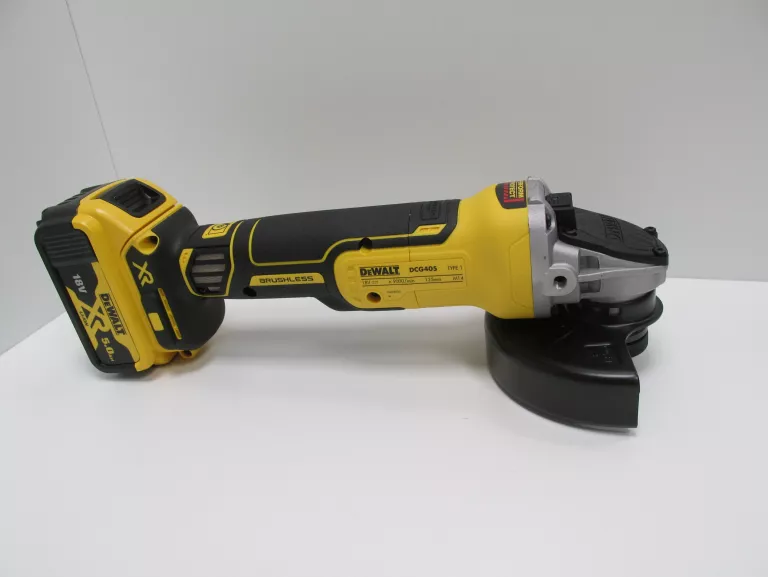 JAK NOWA SZLIFIERKA DEWALT DCG405 +1BAT 5AH GWAR