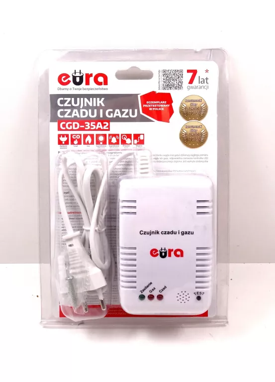 CZUJNIK CZADU I GAZU EURA CGD-35A2