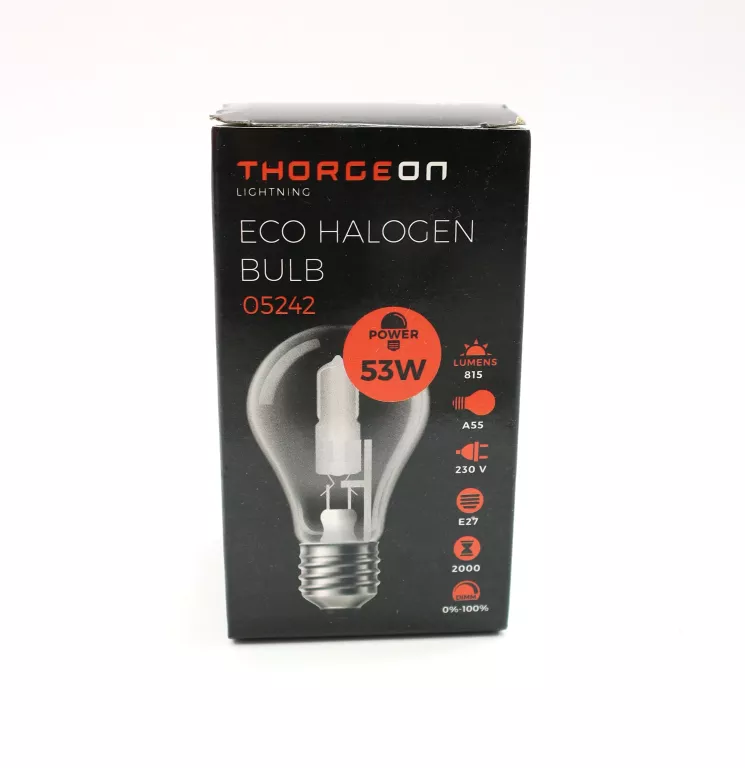 THORGEON ECO HALOGEN BULB E27 A55 53W