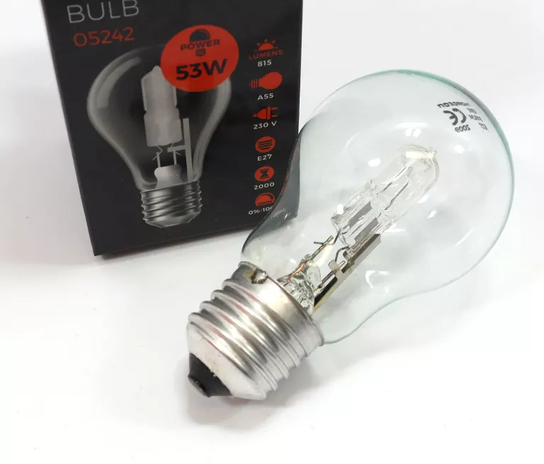 THORGEON ECO HALOGEN BULB E27 A55 53W