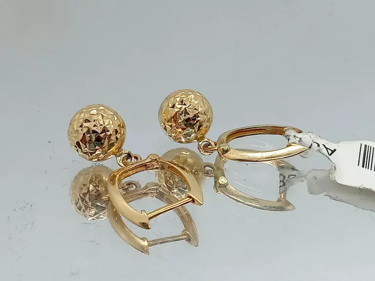 zlote-kolczyki-kulki-wiszace-pr585-rodzaj-bigla-zatrzask