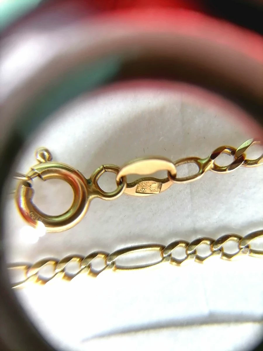 zloty-lancuszek-meski-figaro-proby-585-55cm-splot-figaro