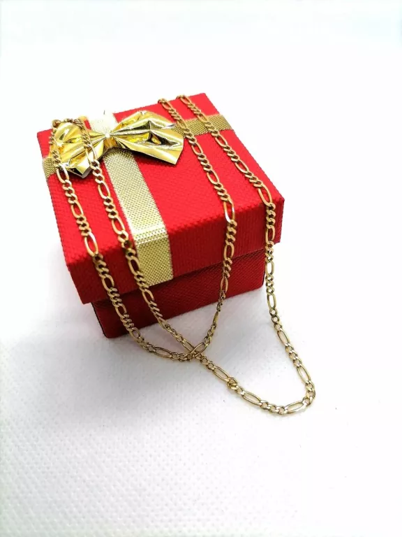 zloty-lancuszek-meski-figaro-proby-585-55cm-dlugosc-calkowita-55