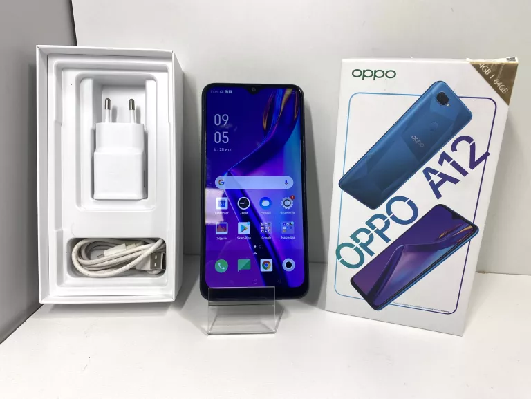 SMARTFON OPPO A12 4 GB / 64 GB CZARNY POLECAM!!