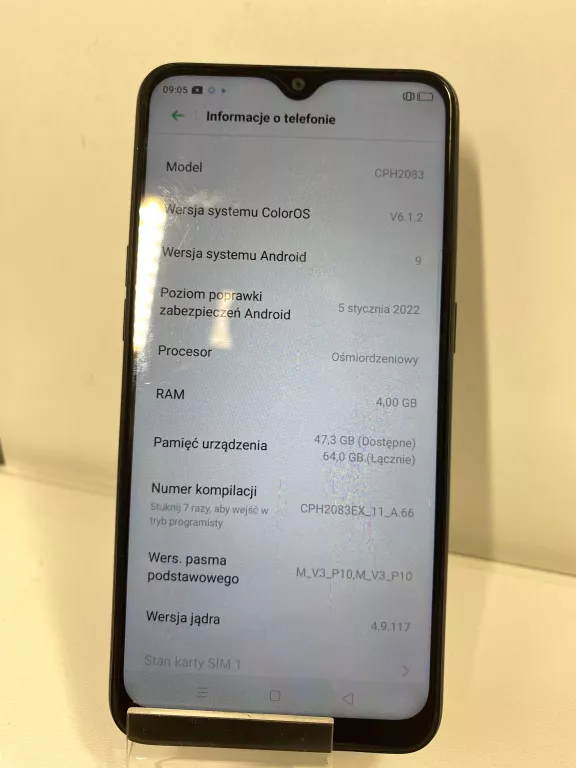 SMARTFON OPPO A12 4 GB / 64 GB CZARNY POLECAM!!