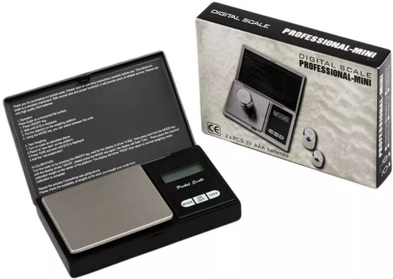 ELEKTRONICZNA WAGA JUBILERSKA W-005 0,1G/500G