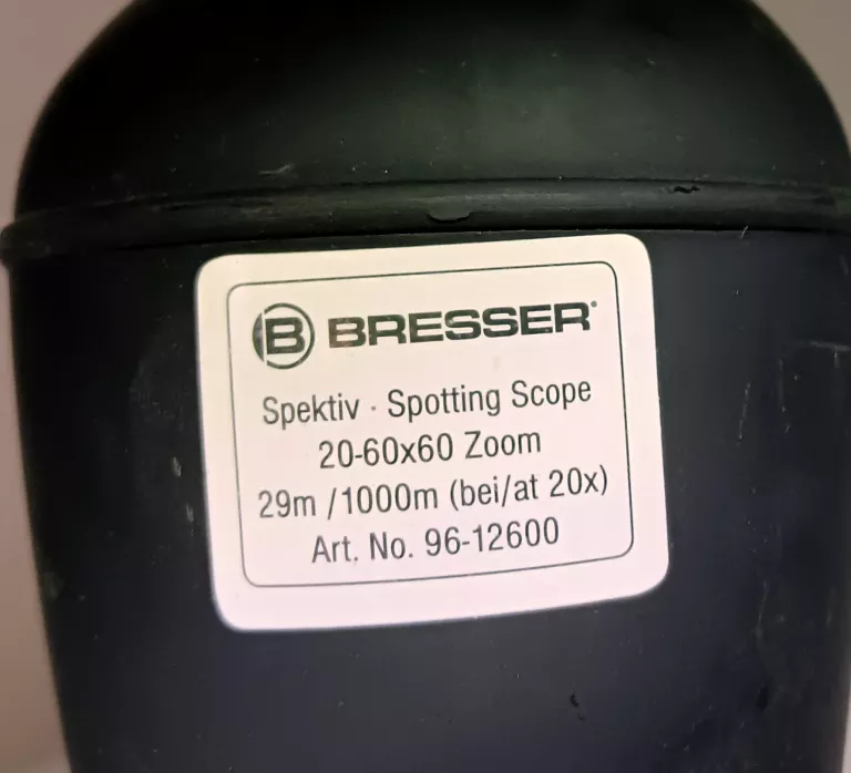LUNETA OBSERWACYJNA BRESSER 20-60X60