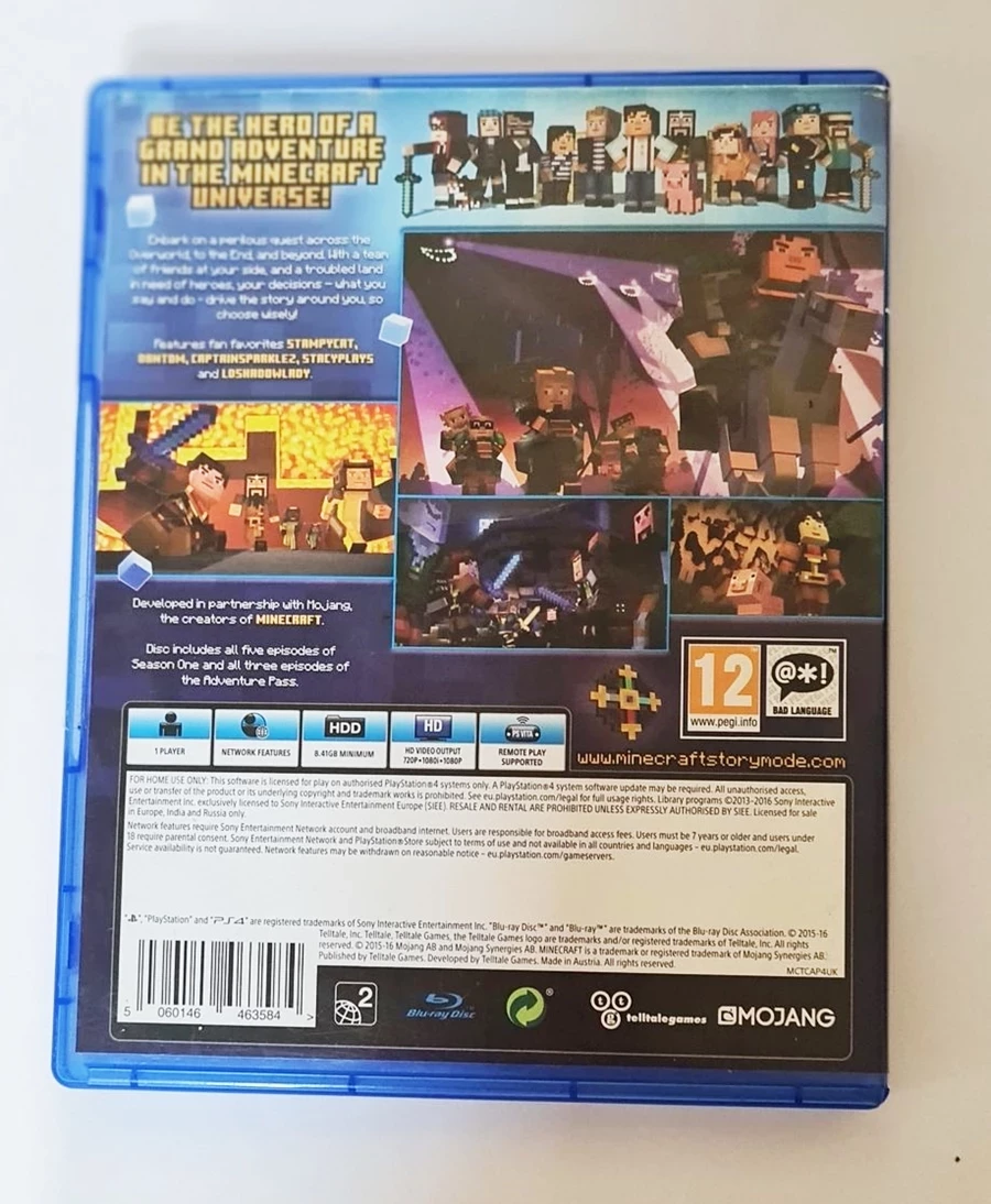 minecraft-story-mode-na-ps4-stan-uzywany