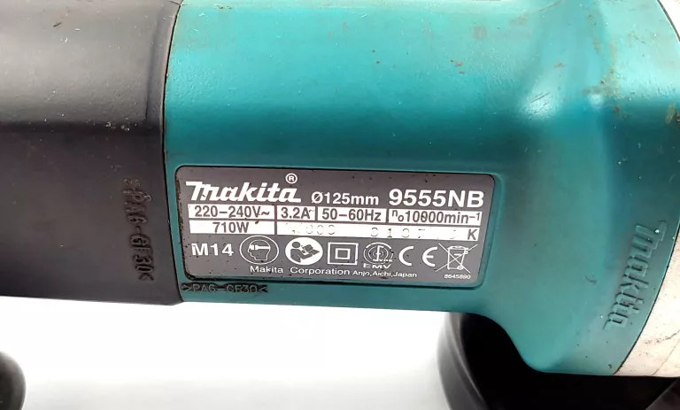 SZLIFIERKA MAKITA 9555NB KOMPLET